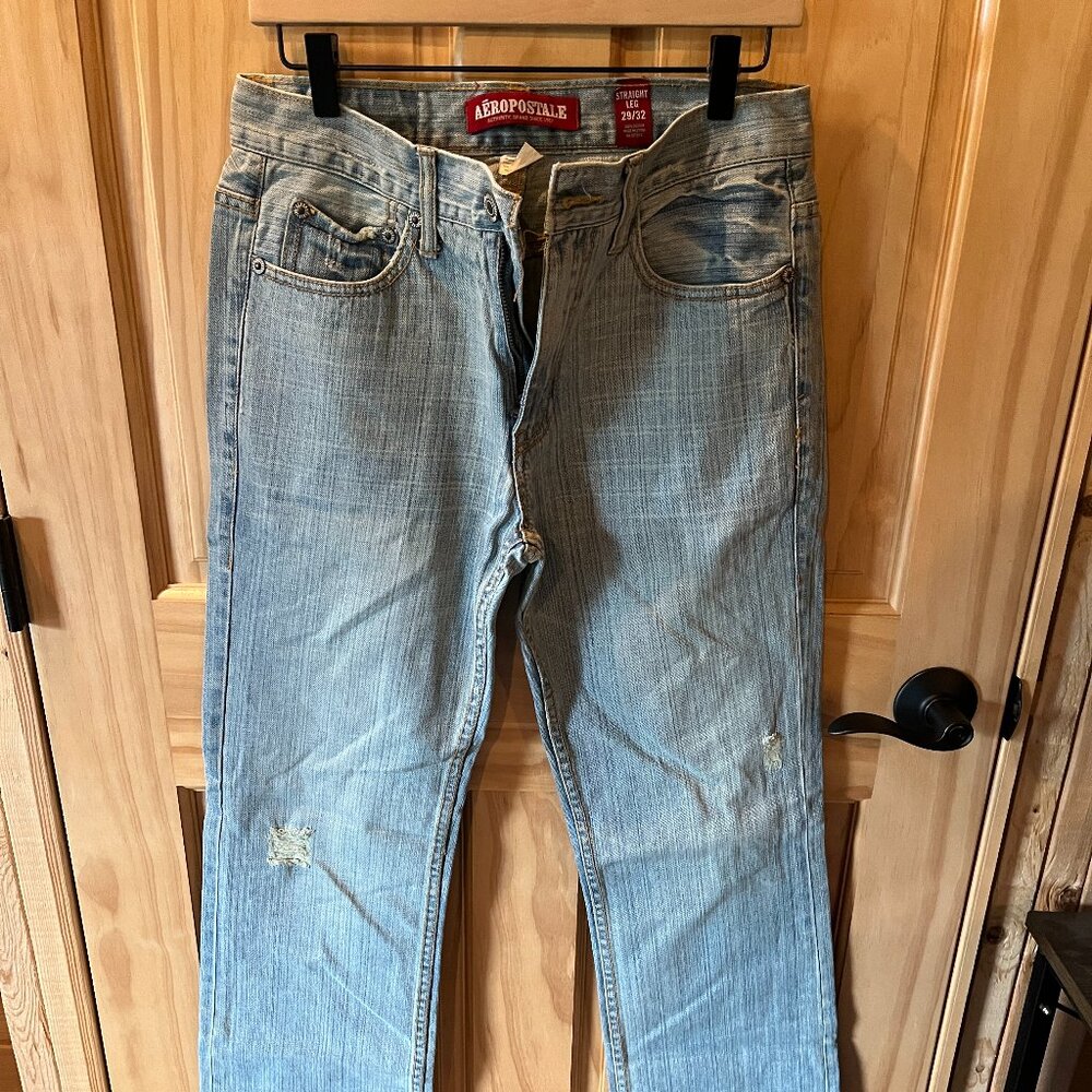 Aeropostale Men's Straight Leg Jeans